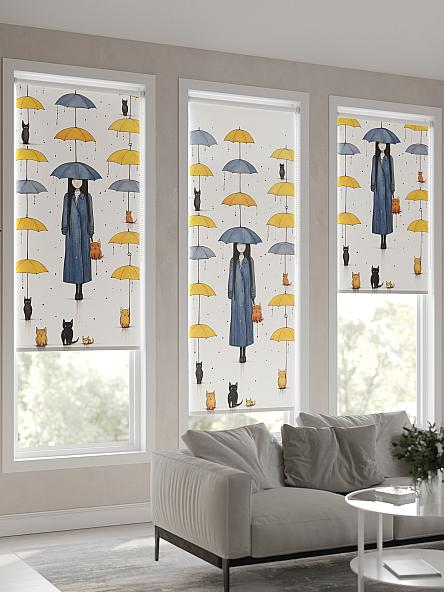 Рулонная штора для кухни для детской Нертонс - 59 - ширина 68 см - фото 4