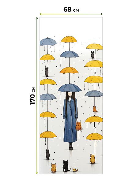 Рулонная штора для кухни для детской Нертонс - 59 - ширина 68 см - фото 5