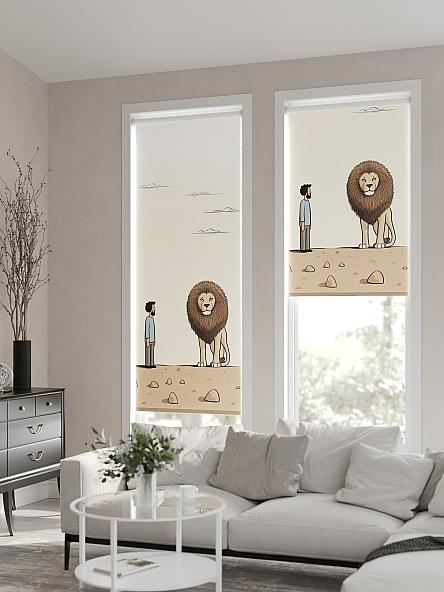 Рулонная штора для кухни для детской Нертонс - 63 - ширина 68 см - фото 2