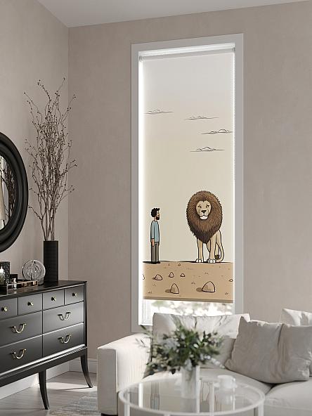 Рулонная штора для кухни для детской Нертонс - 63 - ширина 68 см - фото 6