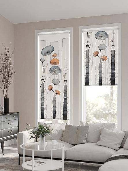 Рулонная штора для кухни для детской Нертонс - 68 - ширина 68 см - фото 2