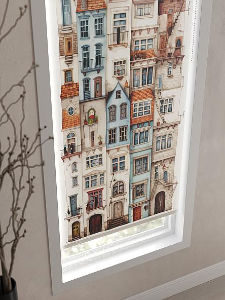 Рулонная штора для кухни для детской Нертонс - 78 - ширина 68 см - фото 3