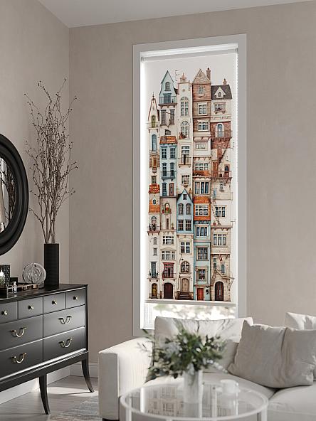 Рулонная штора для кухни для детской Нертонс - 78 - ширина 68 см - фото 6