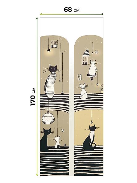 Рулонная штора для кухни для детской Нертонс - 80 - ширина 68 см - фото 5