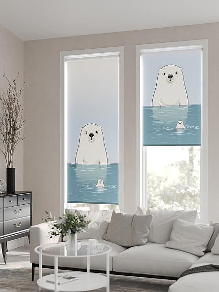 Рулонная штора для кухни для детской Нертонс - 86 - ширина 68 см - фото 2