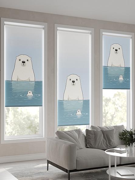 Рулонная штора для кухни для детской Нертонс - 86 - ширина 68 см - фото 4