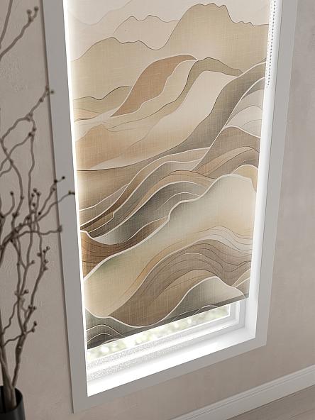 Рулонная штора для кухни для детской Нертонс - 91 - ширина 68 см - фото 3