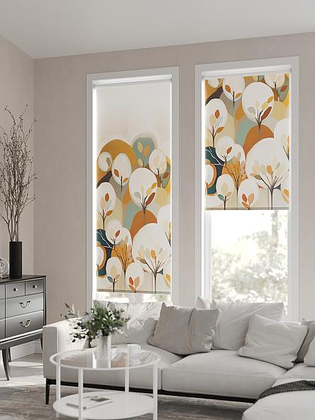 Рулонная штора для кухни для детской Нертонс - 103 - ширина 68 см - фото 2