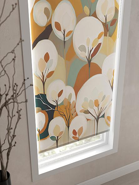 Рулонная штора для кухни для детской Нертонс - 103 - ширина 68 см - фото 3