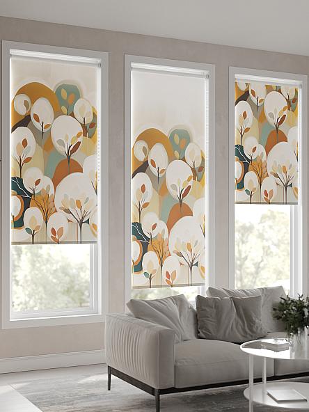 Рулонная штора для кухни для детской Нертонс - 103 - ширина 68 см - фото 4