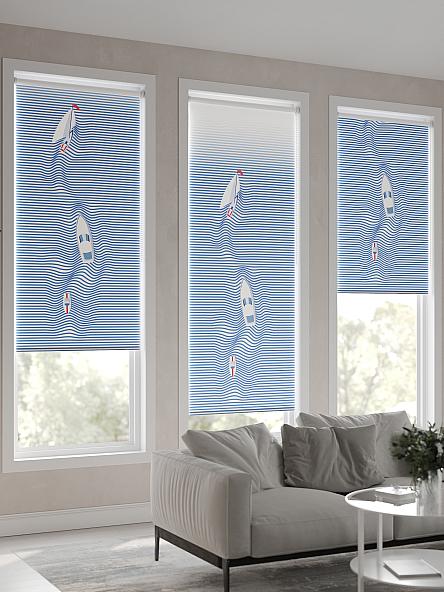 Рулонная штора для кухни для детской Нертонс - 105 - ширина 68 см - фото 4