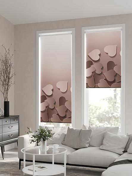 Рулонная штора для кухни для детской Нертонс - 107 - ширина 68 см - фото 2