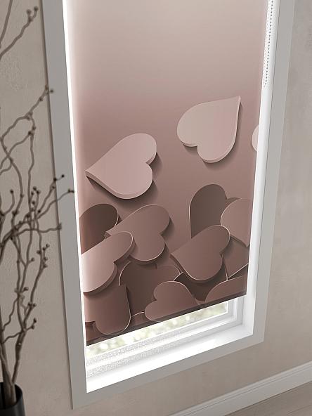 Рулонная штора для кухни для детской Нертонс - 107 - ширина 68 см - фото 3