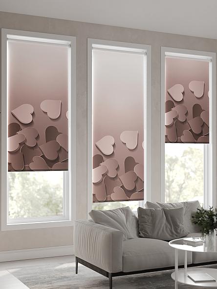 Рулонная штора для кухни для детской Нертонс - 107 - ширина 68 см - фото 4