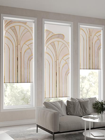 Рулонная штора для кухни для детской Нертонс - 110 - ширина 68 см - фото 4