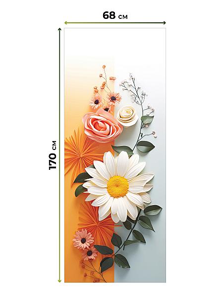 Рулонная штора для кухни для детской Нертонс - 113 - ширина 68 см - фото 5