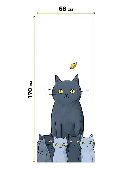 Рулонная штора для кухни для детской Нертонс - 114 - ширина 68 см - фото 5