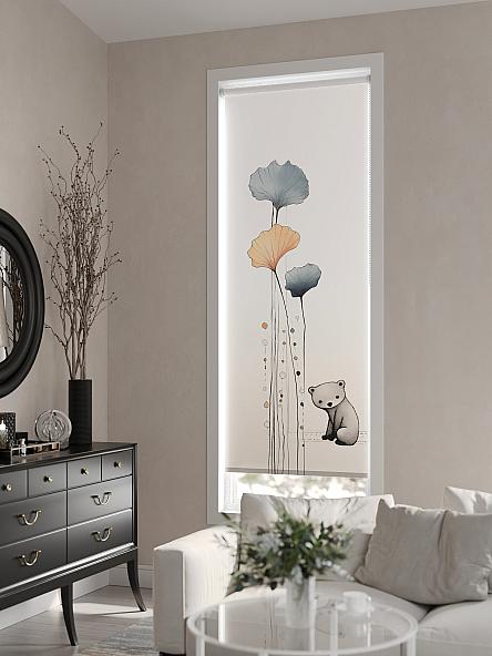 Рулонная штора для кухни для детской Нертонс - 119 - ширина 68 см - фото 6