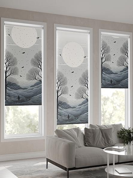 Рулонная штора для кухни для детской Нертонс - 121 - ширина 68 см - фото 4