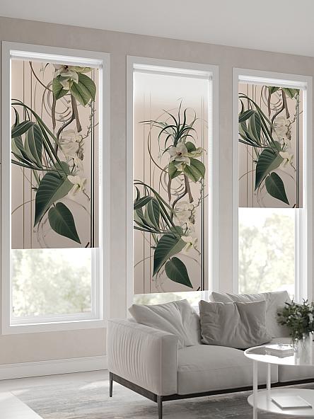 Рулонная штора для кухни для детской Нертонс - 127 - ширина 68 см - фото 4