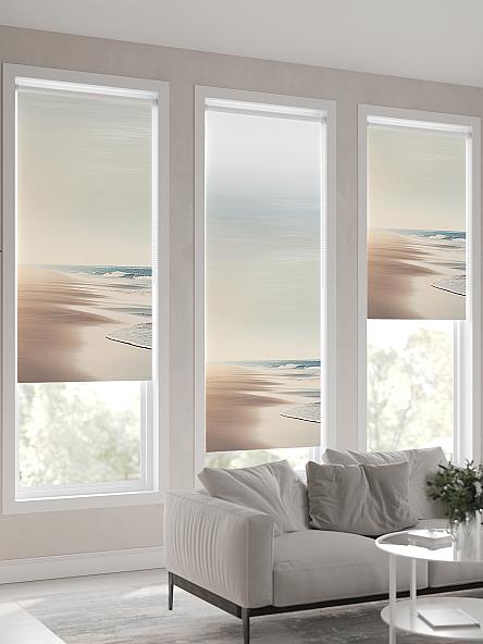 Рулонная штора для кухни для детской Нертонс - 129 - ширина 68 см - фото 4