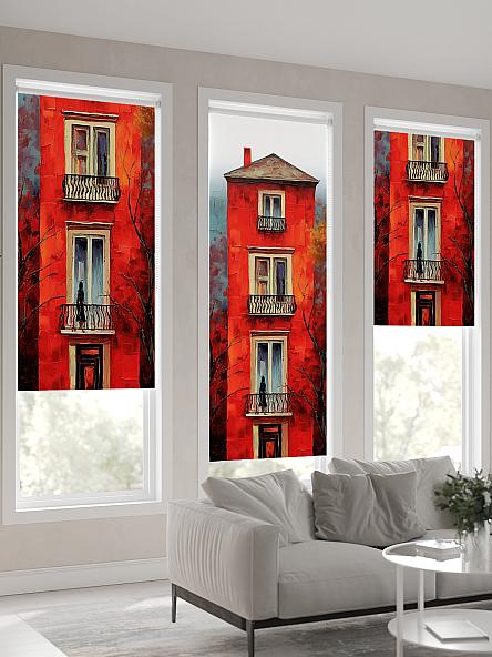 Рулонная штора для кухни для детской Нертонс - 134 - ширина 68 см - фото 4