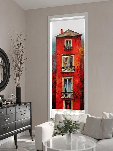 Рулонная штора для кухни для детской Нертонс - 134 - ширина 68 см - фото 6