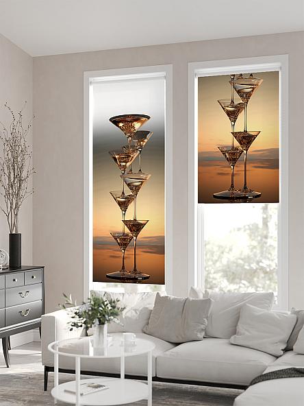 Рулонная штора для кухни для детской Нертонс - 135 - ширина 68 см - фото 2