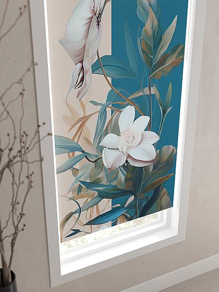 Рулонная штора для кухни для детской Нертонс - 138 - ширина 68 см - фото 3