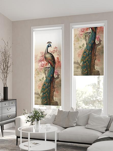 Рулонная штора для кухни для детской Нертонс - 141 - ширина 68 см - фото 2