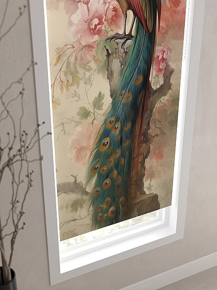 Рулонная штора для кухни для детской Нертонс - 141 - ширина 68 см - фото 3