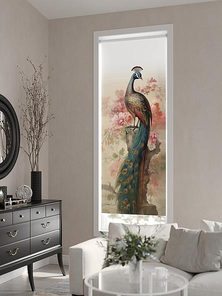 Рулонная штора для кухни для детской Нертонс - 141 - ширина 68 см - фото 6