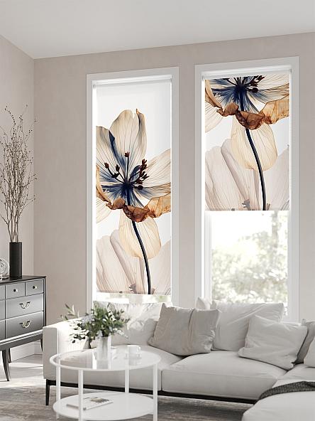 Рулонная штора для кухни для детской Нертонс - 142 - ширина 68 см - фото 2