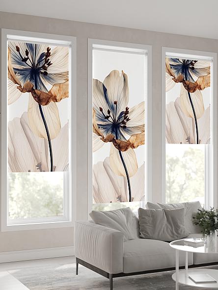 Рулонная штора для кухни для детской Нертонс - 142 - ширина 68 см - фото 4