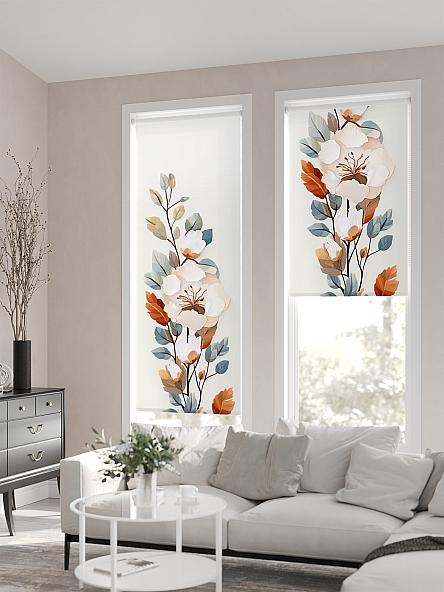 Рулонная штора для кухни для детской Нертонс - 143 - ширина 68 см - фото 2