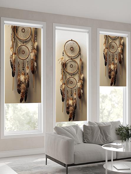 Рулонная штора для кухни для детской Нертонс - 147 - ширина 68 см - фото 4