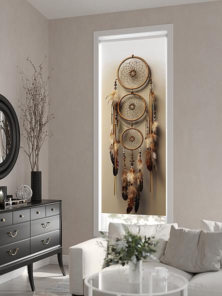 Рулонная штора для кухни для детской Нертонс - 147 - ширина 68 см - фото 6