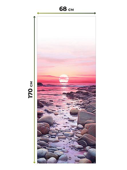 Рулонная штора для кухни для детской Нертонс - 150 - ширина 68 см - фото 5