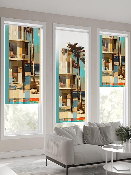 Рулонная штора для кухни для детской Нертонс - 151 - ширина 68 см - фото 4