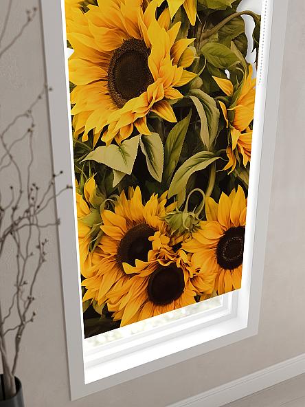 Рулонная штора для кухни для детской Нертонс - 157 - ширина 68 см - фото 3