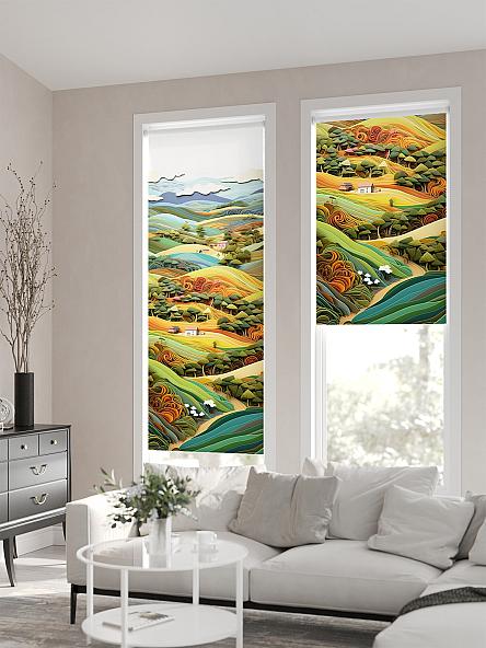 Рулонная штора для кухни для детской Нертонс - 160 - ширина 68 см - фото 2