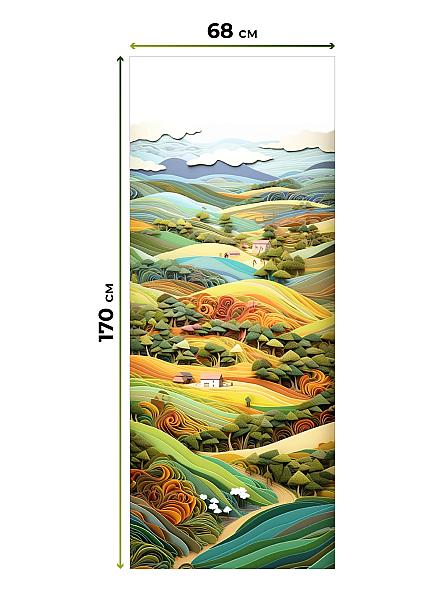 Рулонная штора для кухни для детской Нертонс - 160 - ширина 68 см - фото 5