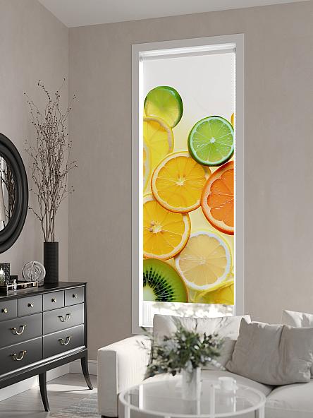 Рулонная штора для кухни для детской Нертонс - 163 - ширина 68 см - фото 6