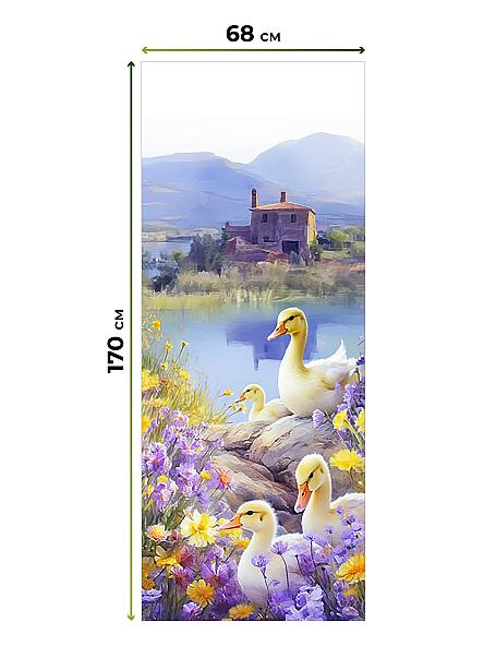 Рулонная штора для кухни для детской Нертонс - 165 - ширина 68 см - фото 5