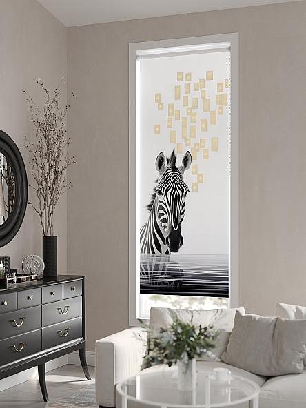 Рулонная штора для кухни для детской Нертонс - 174 - ширина 68 см - фото 6