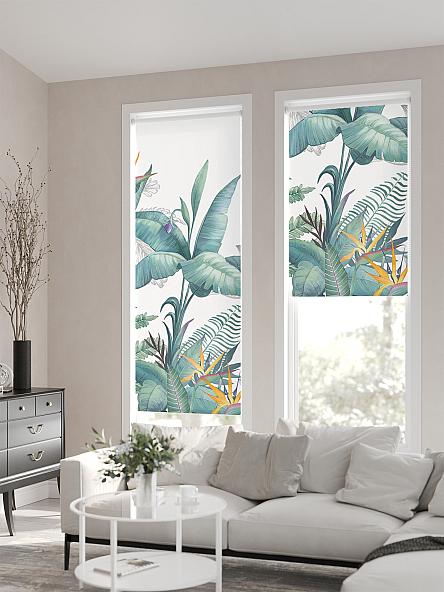 Рулонная штора для кухни для детской Нертонс - 176 - ширина 68 см - фото 2