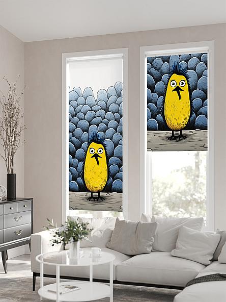 Рулонная штора для кухни для детской Нертонс - 179 - ширина 68 см - фото 2