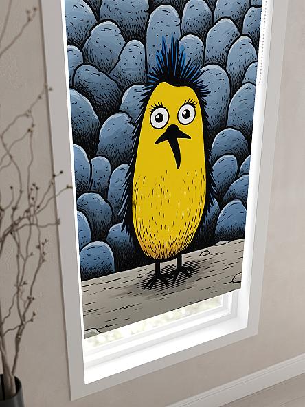 Рулонная штора для кухни для детской Нертонс - 179 - ширина 68 см - фото 3