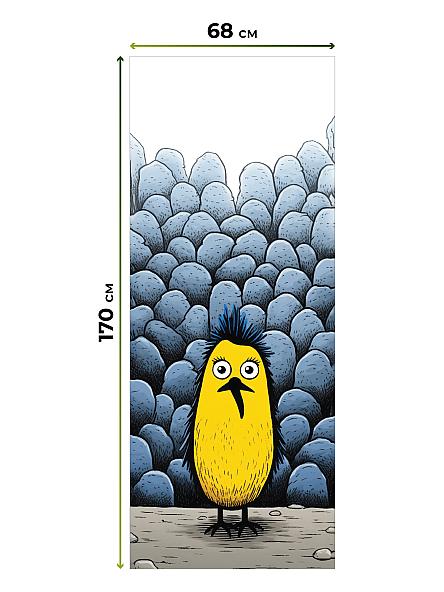 Рулонная штора для кухни для детской Нертонс - 179 - ширина 68 см - фото 5