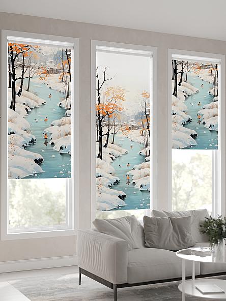 Рулонная штора для кухни для детской Нертонс - 181 - ширина 68 см - фото 4